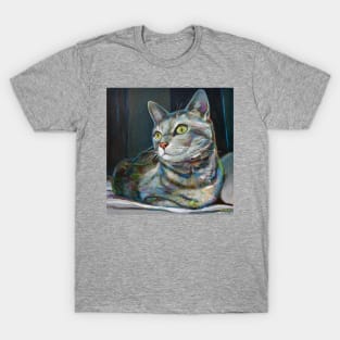 Cute Striped Cat T-Shirt